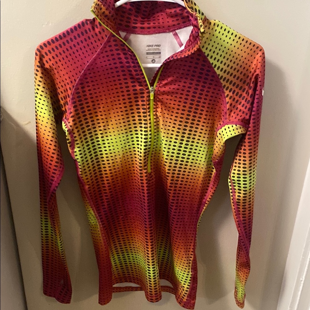 Vibrant Multicolor Long Sleeve Top